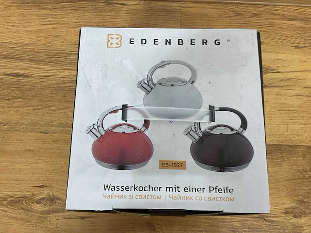 Edenberg eb-1927 wit waterkoker - afbeelding 2 van  7