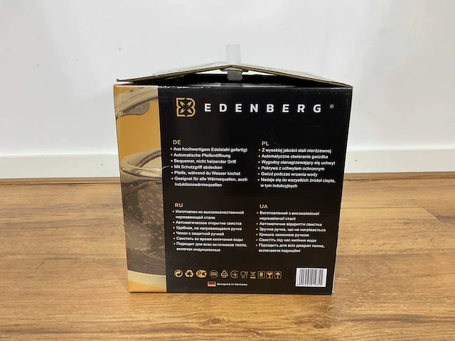 Edenberg eb-1935 zwart waterkoker - afbeelding 7 van  13