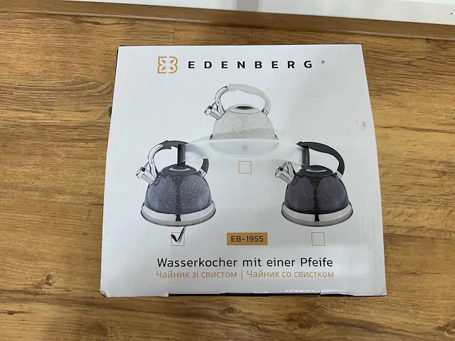 Edenberg eb-1955 grijs waterkoker - afbeelding 6 van  13