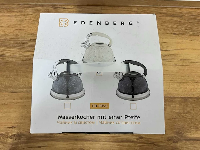 Edenberg eb-1955 wit waterkoker - afbeelding 6 van  13