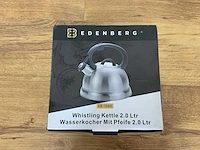 Edenberg eb-1980 zilver waterkoker - afbeelding 2 van  5