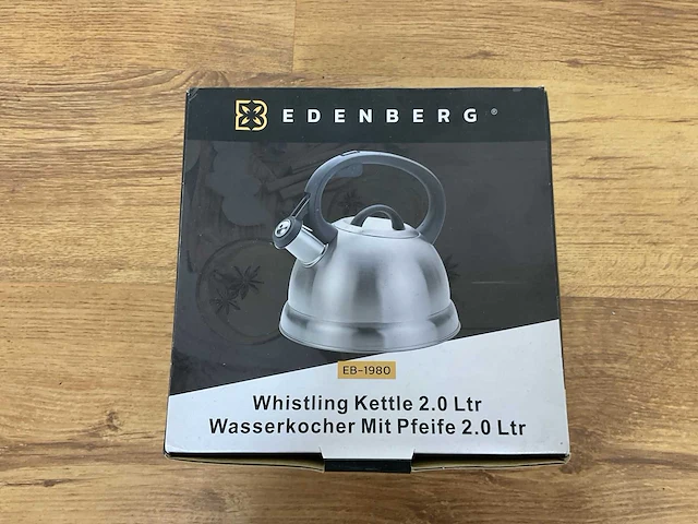 Edenberg eb-1980 zilver waterkoker - afbeelding 6 van  13