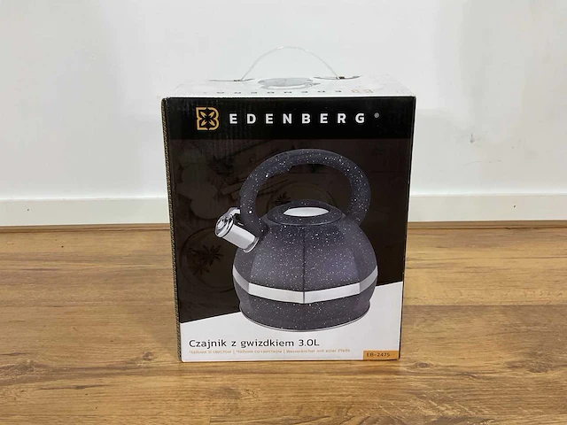 Edenberg eb-2475 zwart waterkoker - afbeelding 1 van  12