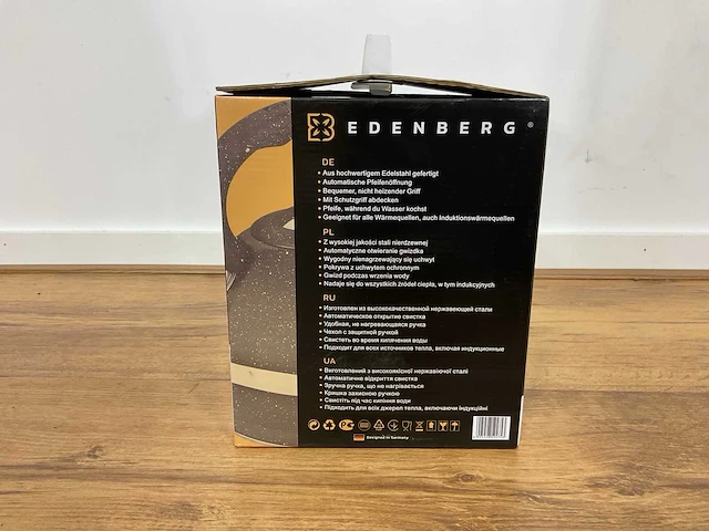 Edenberg eb-2475 zwart waterkoker - afbeelding 6 van  12