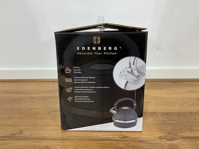 Edenberg eb-2475 zwart waterkoker - afbeelding 8 van  12