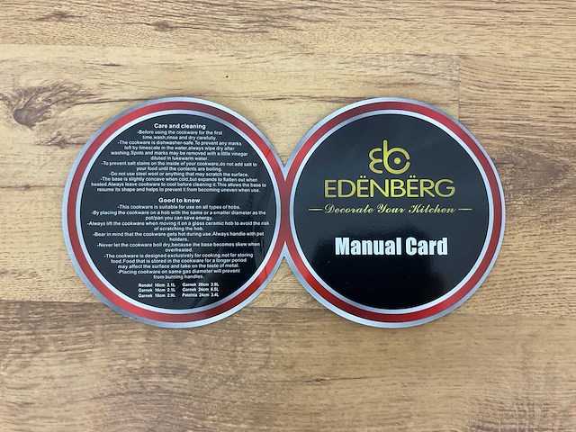 Edenberg eb-4045 pan - afbeelding 10 van  15