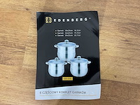 Edenberg eb-516 pannen set - afbeelding 4 van  17