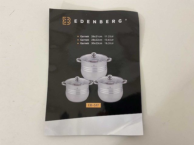Edenberg eb-517 pannen set - afbeelding 3 van  13