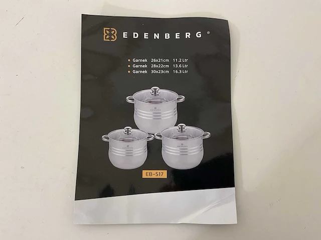 Edenberg eb-517 pannen set - afbeelding 3 van  18