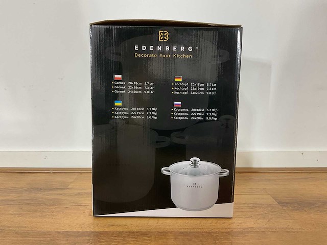 Edenberg eb-530 pannen set - afbeelding 3 van  6