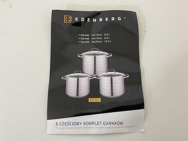 Edenberg eb-535 pannen set - afbeelding 17 van  17