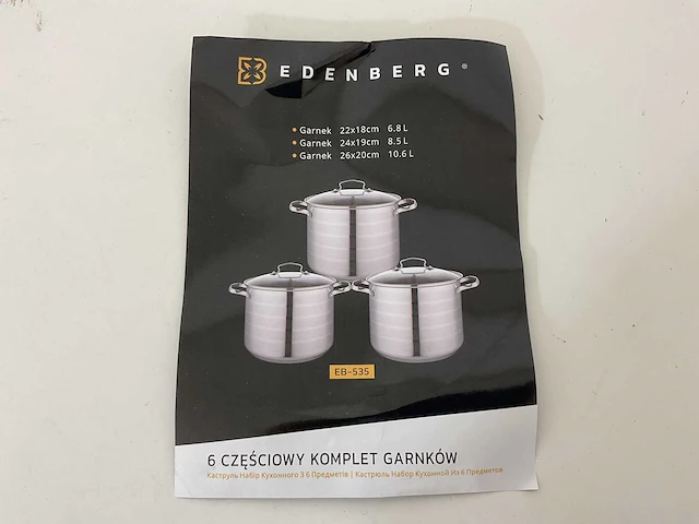 Edenberg eb-535 pannen set - afbeelding 1 van  17