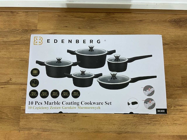 Edenberg eb-5632 pannen set - afbeelding 2 van  5