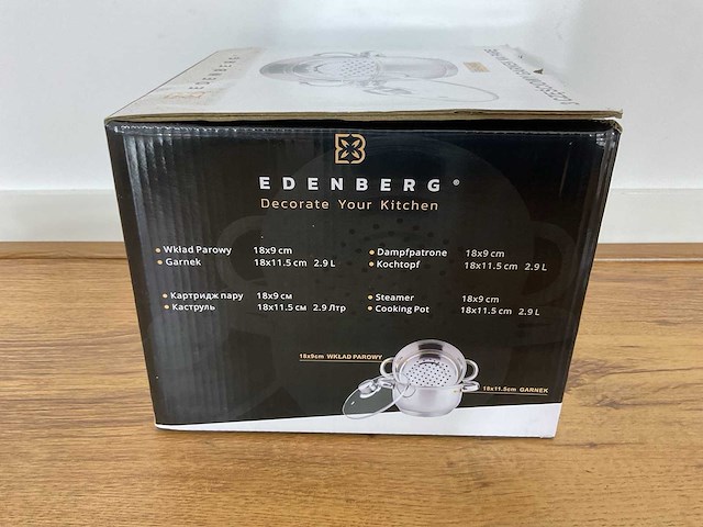 Edenberg eb-8901 steamer - afbeelding 6 van  14