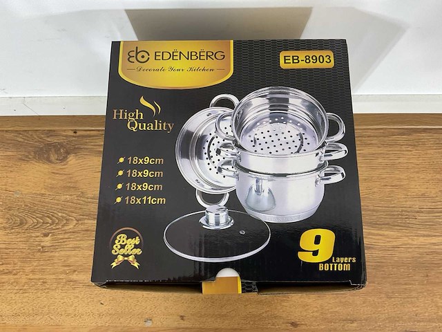 Edenberg eb-8903 steamer - afbeelding 12 van  12