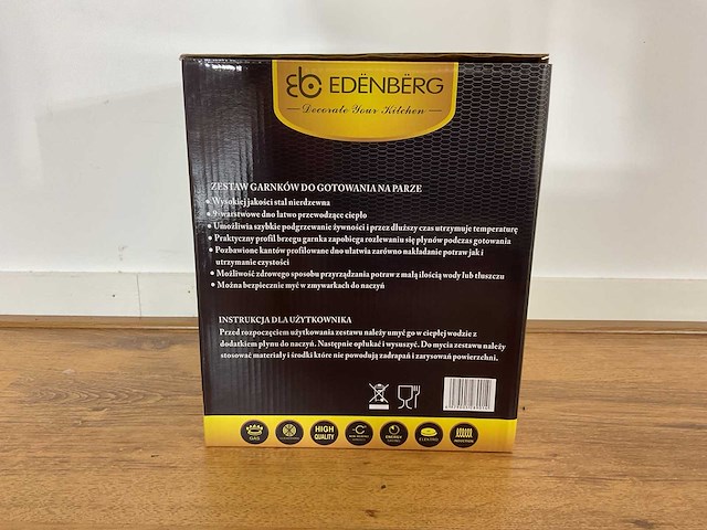 Edenberg eb-8903 steamer - afbeelding 4 van  12