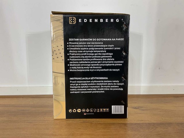 Edenberg eb-8909 steamer - afbeelding 2 van  8