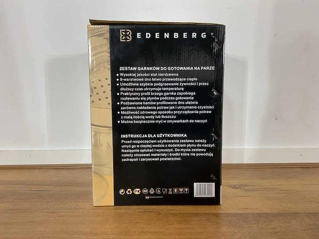 Edenberg eb-8909 steamer - afbeelding 2 van  12