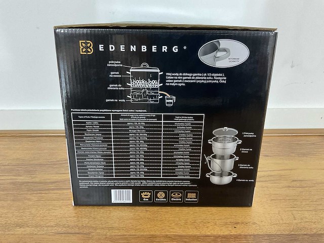 Edenberg eb-8911 steamer - afbeelding 6 van  14