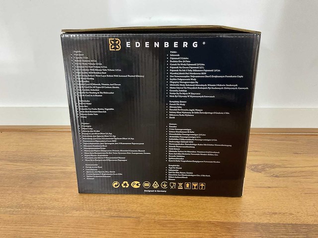 Edenberg eb-8911 steamer - afbeelding 4 van  14
