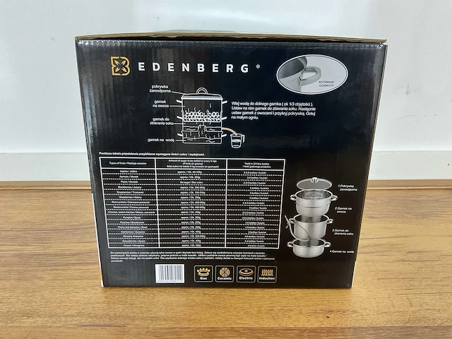 Edenberg eb-8911 steamer - afbeelding 6 van  14
