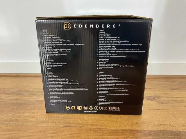 Edenberg eb-8911 steamer - afbeelding 6 van  6