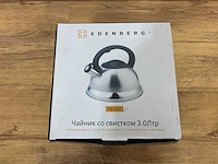 Edenberg waterkoker eb-1347 hout keukengerei - afbeelding 2 van  6