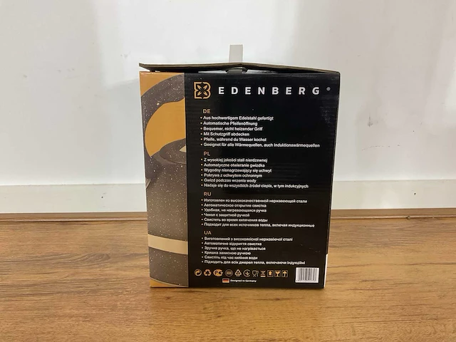 Edenberg waterkoker eb-2475 grijs keukengerei - afbeelding 6 van  12