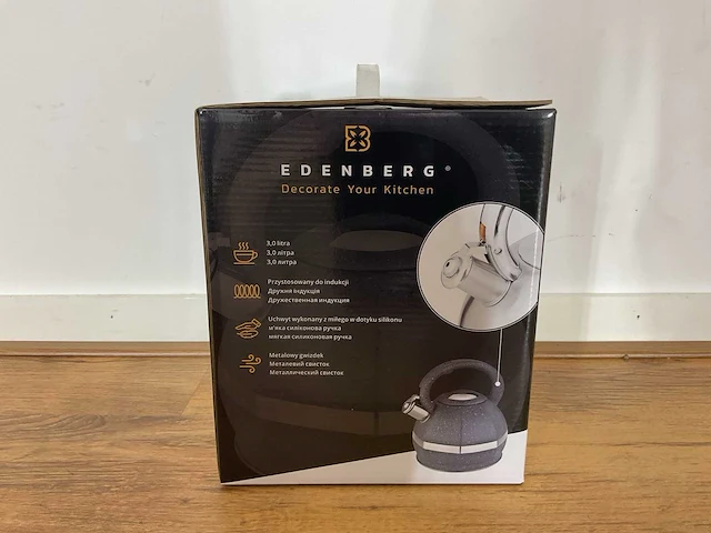 Edenberg waterkoker eb-2475 grijs keukengerei - afbeelding 7 van  12