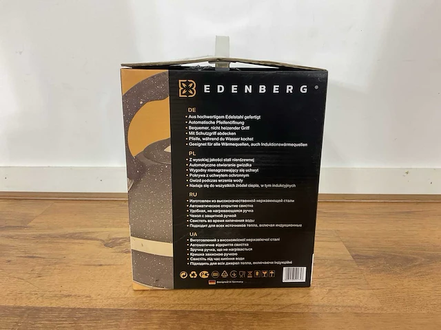 Edenberg waterkoker eb-2475 zwart keukengerei - afbeelding 7 van  13