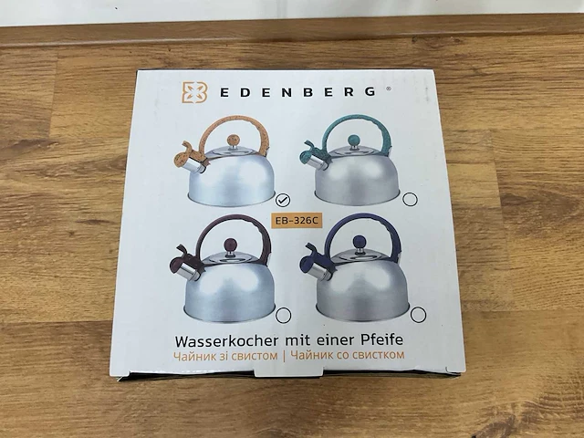 Edenberg waterkoker eb-326c oranje keukengerei - afbeelding 5 van  12
