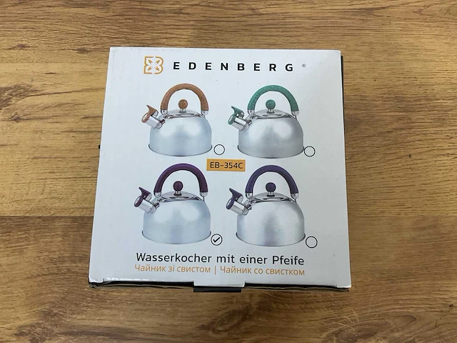 Edenberg waterkoker eb-326c oranje keukengerei - afbeelding 6 van  13