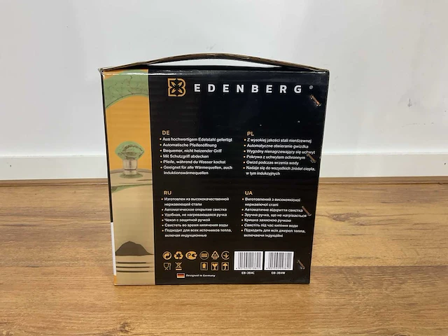 Edenberg waterkoker eb-384c groen keukengerei - afbeelding 6 van  12