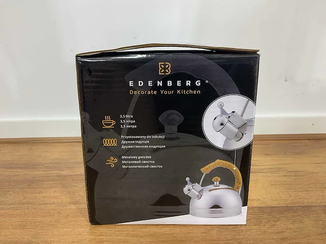 Edenberg waterkoker eb-384c groen keukengerei - afbeelding 7 van  12