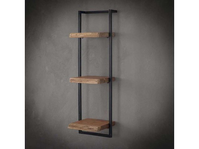Edge wandplank naturel acaciahout 30 cm - afbeelding 2 van  4