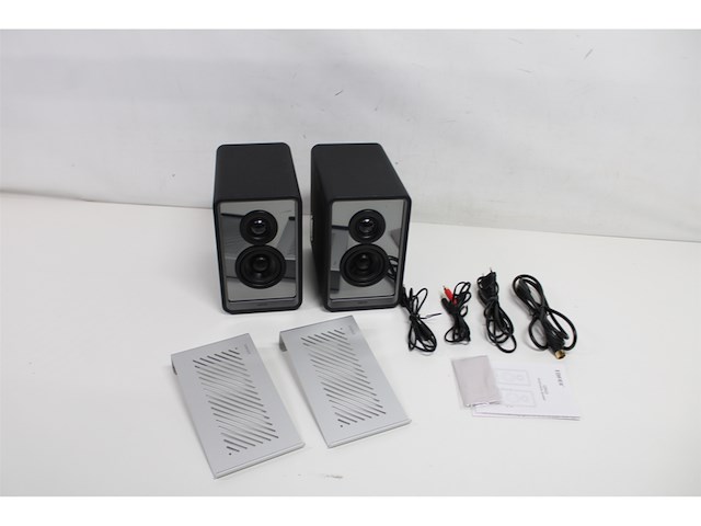 Edifier qr65 active design monitor luidspreker 70watt met rgb lichteffecten zwart - afbeelding 5 van  5