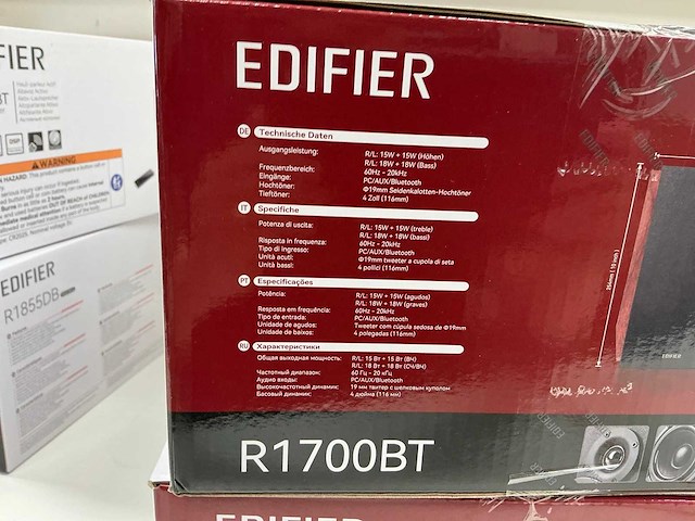 Edifier r1700bt brown 2-delige actieve speakerset (2x) - afbeelding 3 van  4