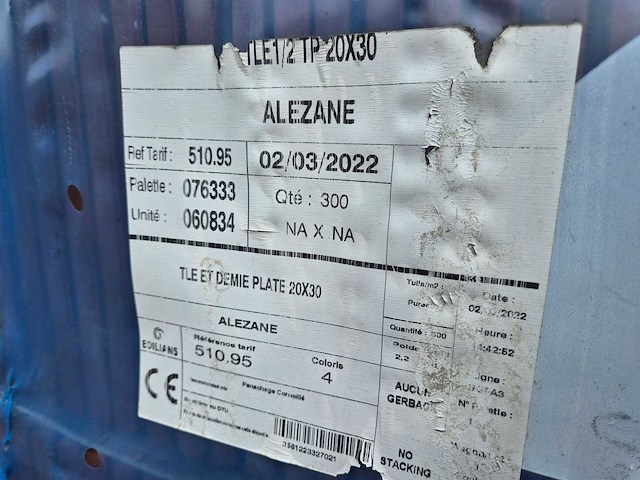 Edilians tle 1/2 tp 20x30 dakpannen (550x) - afbeelding 3 van  3