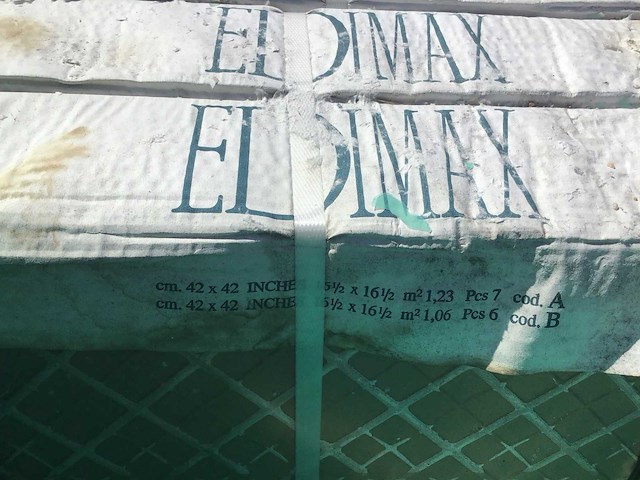 Edimax - rouge - 42x42 cm - 52m2 - wandtegel - afbeelding 6 van  6