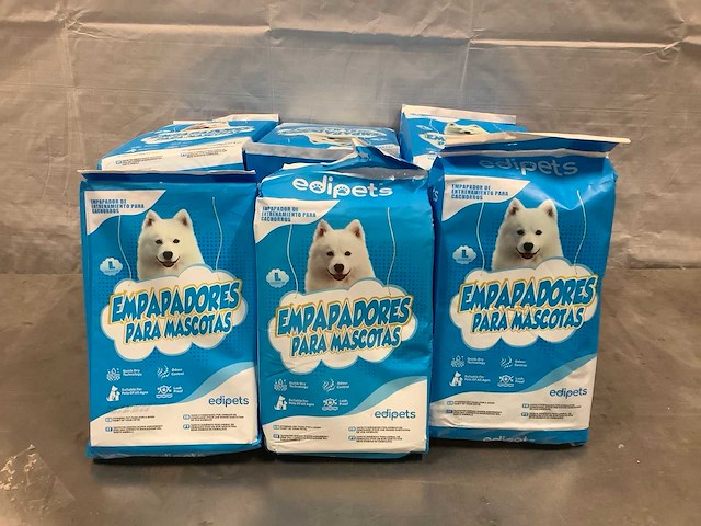 Edipets absorberende puppy-onderleggers xl 60 × 90 cm (240x) - afbeelding 1 van  3