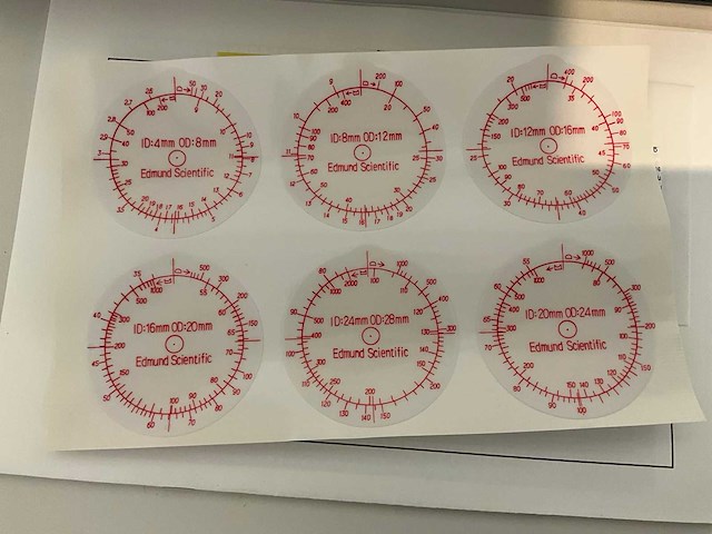 Edmund optics 53-859 spherometer set - afbeelding 8 van  10
