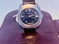 Edox delfin mechanisch herenhorloge - ufo model - afbeelding 3 van  9