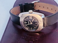Edox delfin mechanisch herenhorloge - ufo model - afbeelding 7 van  9