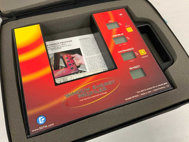 Edtm wp4500 window energy profiler - afbeelding 5 van  5