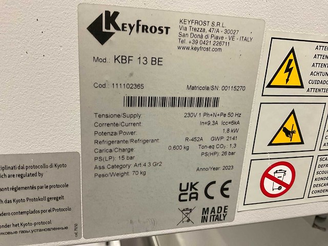 Eduard 4 aanhangwagen met keyfrost koelvries opbouw - afbeelding 9 van  18