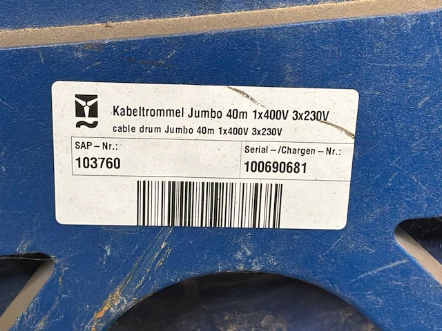 Edvs-fekatec kabel haspel - afbeelding 4 van  5