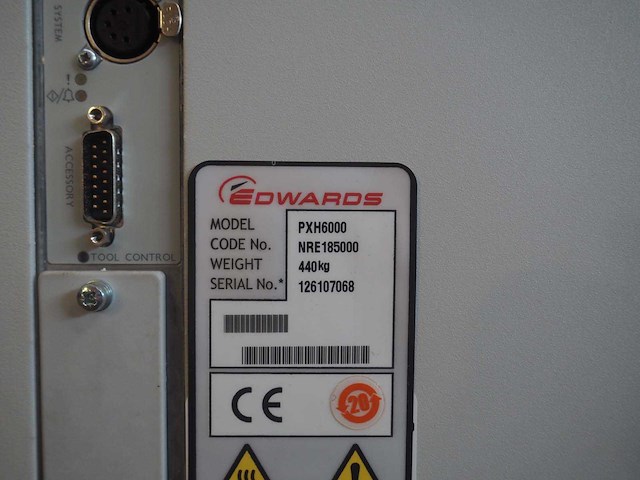 Edwards - pxh6000 - droge booster vacuüm-pompsysteem - afbeelding 6 van  10