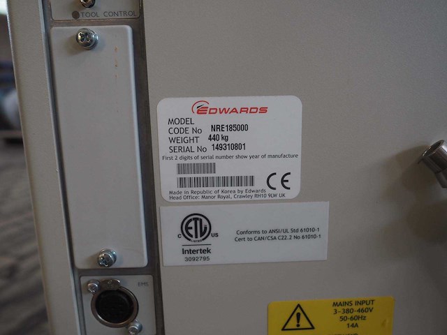Edwards - pxh6000 - droge booster vacuüm-pompsysteem - afbeelding 6 van  10
