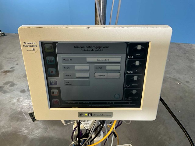 Edwards lifescience ev1000 patiëntmonitor - afbeelding 3 van  11