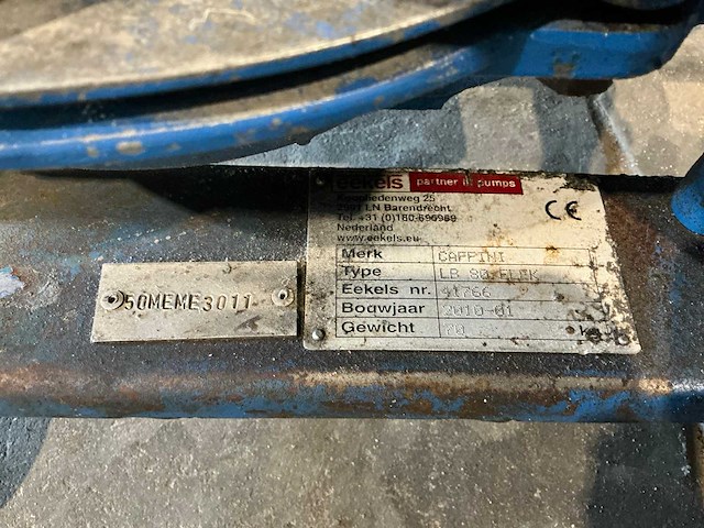 Eekels / cappini lb80 vuilwaterpomp - afbeelding 8 van  10